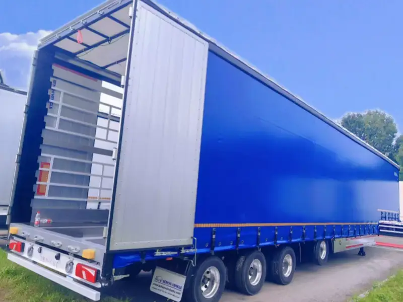 curtain side semi trailer