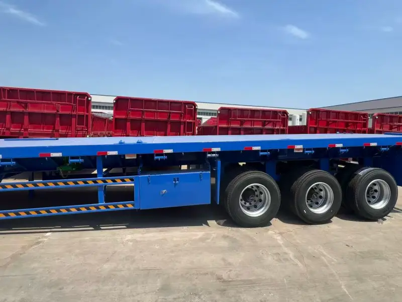flatbed semi trailer