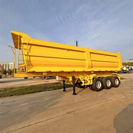 Back-Tipping-Dump-Trailer-for-SOD-and-Turf-Transport-in-Landscaping-Construction Back Tipping Dump Trailer for SOD and Turf Transport in Landscaping Construction