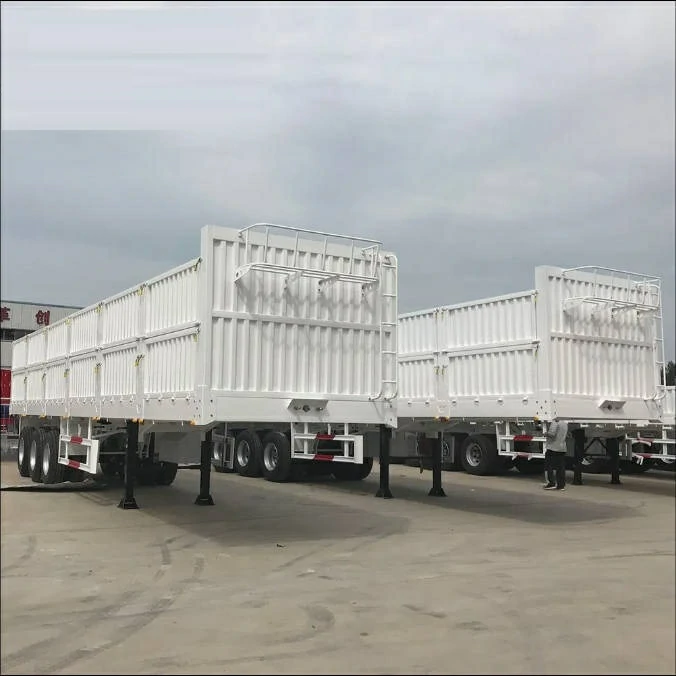 3 Axles Fence Cargo Semi Trailer (1) 3 Axles Fence Cargo Semi Trailer