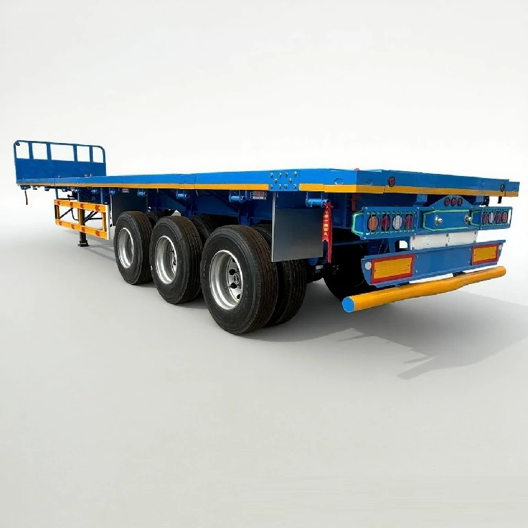 40 футов 3 оси тяжелой промышленности бортовой полуприцеп (4) 40 футов 3 оси тяжелой промышленности бортовой полуприцеп