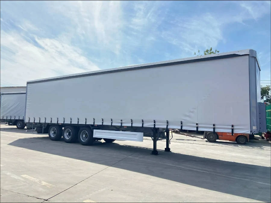 Шторный боковой полуприцеп