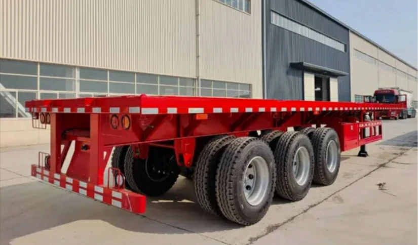 Extendable Semi Trailer for Over-Length Cargo & Wind Power Logistics