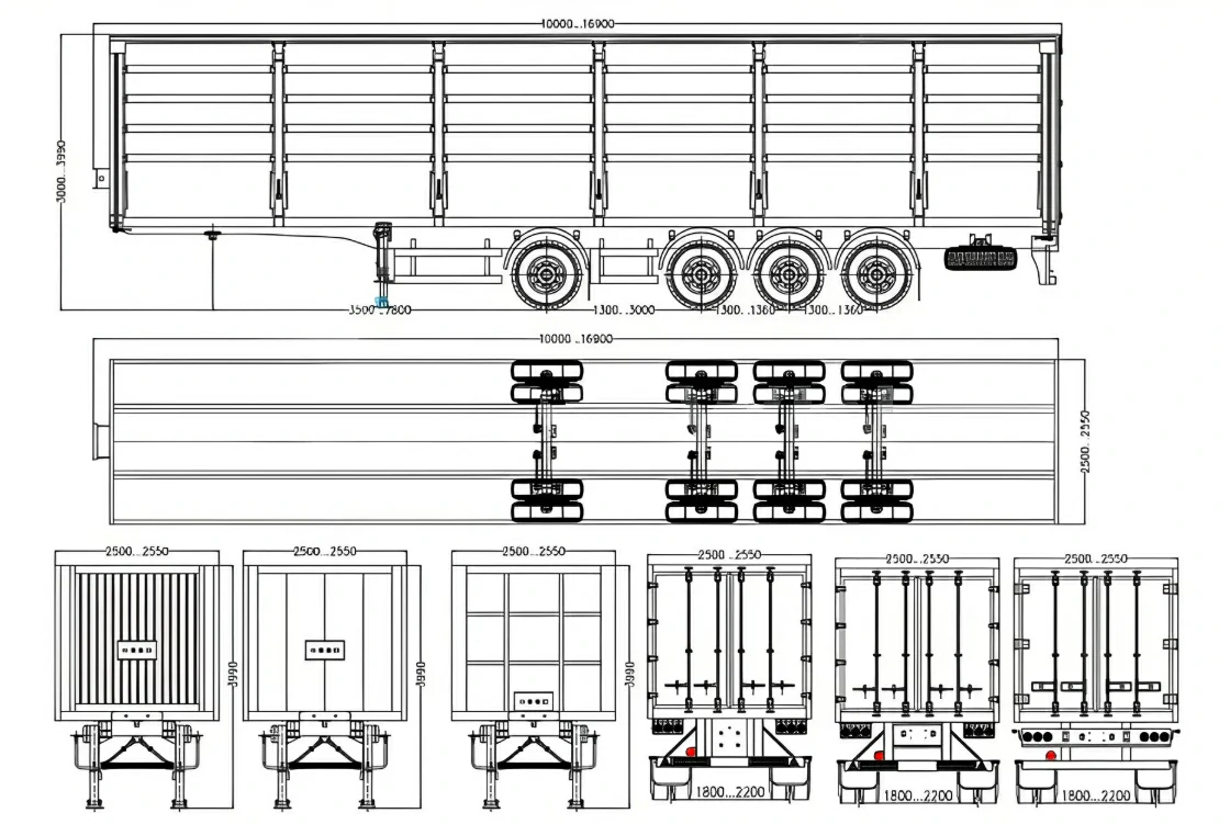 Enclosed Dry Van Trailer