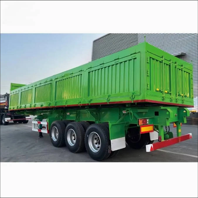 3‑Axle Side Dump Semi‑Trailer